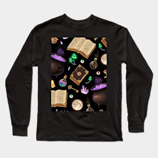 Witch Halloween Long Sleeve T-Shirt